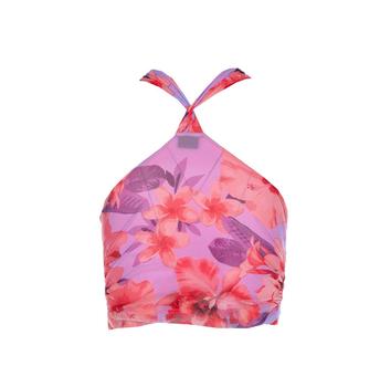 PINKO | Pinko Hibiscus Printed Wrap Top商品图片,7.2折起