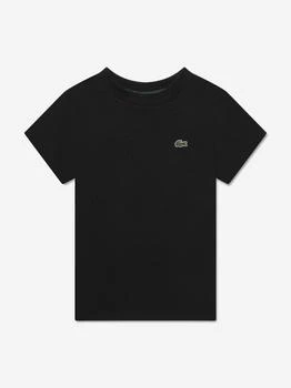 Lacoste | Boys Logo T-Shirt in Black 额外8折, 额外八折