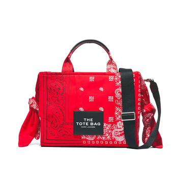 推荐MARC JACOBS  THE BANDANA MEDIUM TOTE RED HANDBAG商品