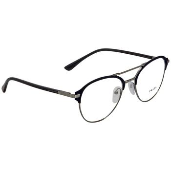 推荐Demo Aviator Mens Eyeglasses PR 61WV 02N1O1 53商品