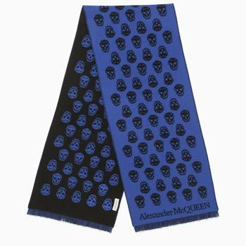 推荐Blue/black skull scarf商品