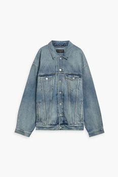 Balenciaga | Oversized printed denim jacket,商家THE OUTNET US,价格¥5013