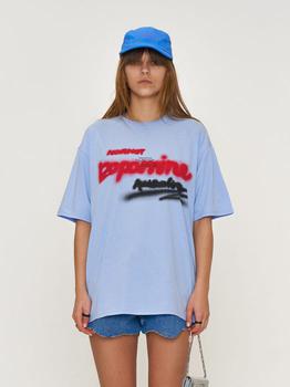 商品Regular Fit Dopamine T-Shirt Blue,商家W Concept,价格¥725图片