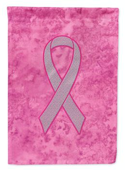 商品28 x 40 in. Polyester Pink Ribbon for Breast Cancer Awareness Flag Canvas House Size 2-Sided Heavyweight,商家Verishop,价格¥314图片