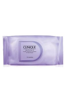 Clinique | Take the Day Off Makeup Remover Micellar Cleansing Towelettes for Face & Eyes商品图片,