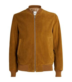 sandro外套是什么牌子, Sandro | Suede Monaco Bomber Jacket商品图片 