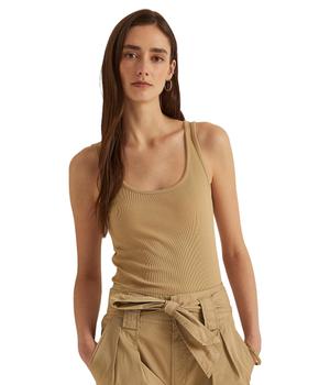 Ralph Lauren | Cotton-Blend Tank Top商品图片,7.7折起, 独家减免邮费
