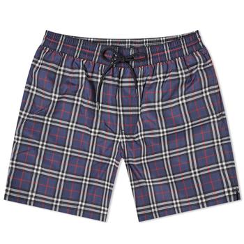 burberry短袖, Burberry | Burberry Guildes Classic Check Swim Short商品图片 