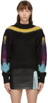推荐Black & Multicolor Alpaca Sweater商品