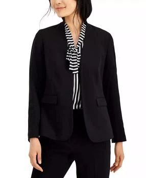 Bar III | Women's Collarless Open-Front Blazer, Created for Macy's,商家Macy's,价格¥509