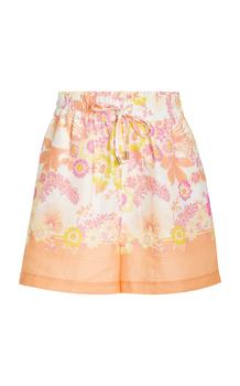推荐Ephemera - Women's Floral Linen Shorts - Multi - EU 38 - Moda Operandi商品