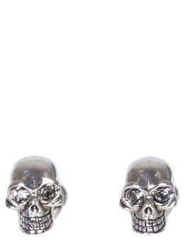 Alexander McQueen | twin Skulls Cufflinks,商家Italist,价格¥1350