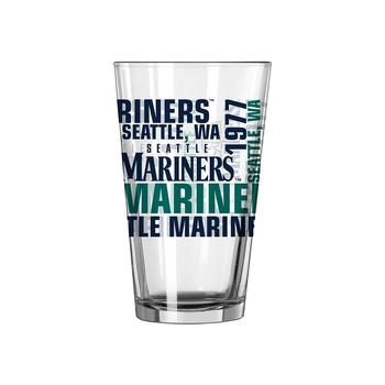 商品Seattle Mariners 16 oz Team Spirit Pint Glass图片
