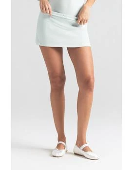 SKIMS | Drop Needle Pointelle Miniskirt,商家Nordstrom,价格¥123