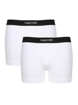 Tom Ford | Tom Ford Logo Waistband Pack Of Two Briefs商品图片 6.4折起