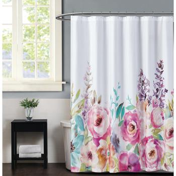 商品Christian Siriano NY | Spring Floral  Shower Curtain,商家Lord & Taylor,价格¥358图片