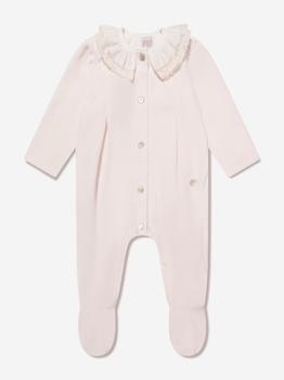 Paz Rodriguez | Baby Girls Cotton Babygrow in Ivory商品图片,额外8折, 额外八折