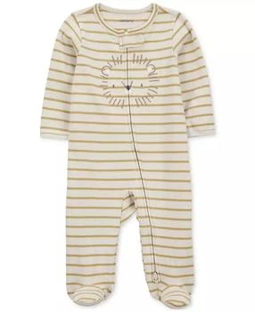 Carter's | Baby Boys Cotton Lion Striped Sleep & Play Pajamas,商家Macy's,价格¥67
