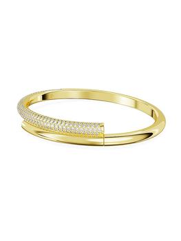商品Swarovski | Dextera Goldtone & Crystal Pavé Bangle,商家Saks Fifth Avenue,价格¥2115图片