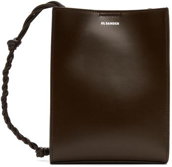 Jil Sander | Brown Small Tangle Shoulder Bag商品图片,独家减免邮费