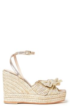 Loeffler Randall, Loeffler Randall | Peri Pleated Knot Wedge Espadrille商品图片 