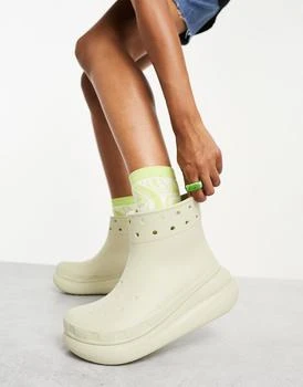 推荐Crocs Stomp lined boots in stucco商品