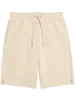 AMI | Ami Alexandre Mattiussi Beige Cotton Track Shorts商品图片,