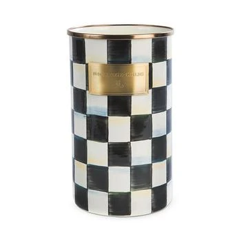 MacKenzie-Childs | Courtly Check Enamel Utensil Holder,商家Bloomingdale's,价格¥666