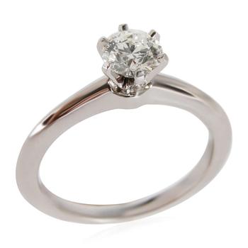 商品Pre-Owned Tiffany & Co. Diamond Engagement Ring in Platinum I VVS1 0.49 CTW,商家Jomashop,价格¥19754图片