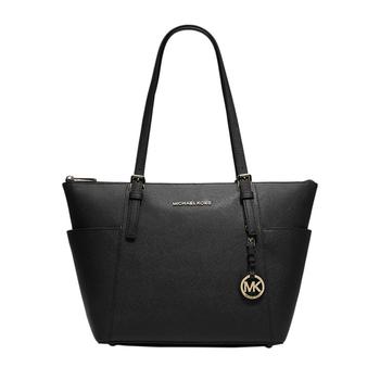 michael kors bradshaw单肩包, Michael Kors | Michael Kors 迈克·科尔斯 MK女包 Jet Set Item系列皮质单肩包 黑色/30F2GTTT8L-BLACK商品图片 