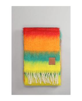 罗意威围巾图片, Loewe | Scarve In Green Wool商品图片 