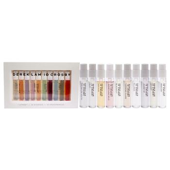 10 Crosby Derek Lam, Derek Lam | Derek Lam Collection by Derek Lam for Women - 10 Pc Mini Gift Set 10x0.67 EDP Spray Vial Silent ST, Looking Glass, Hi-Fi, Drunk On Youth , Afloat, Rain Day, Something Wild, Ellipsis, Blackout, 2Am Kiss商品图片 9.3折