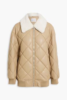 商品STAND STUDIO | Autumn quilted faux leather jacket,商家THE OUTNET US,价格¥1798图片