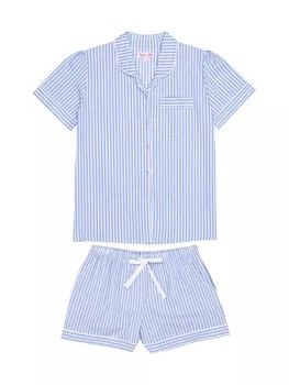Sant and Abel | Women's Braddock Classic Short Pajama Set,商家Saks Fifth Avenue,价格¥732