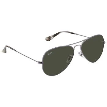Ray-Ban | Aviator Classic Green Classic G-15 Unisex Sunglasses RB3025 919031 58 5.6折, 满$75减$5, 满减