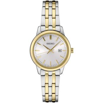 精工女表, Seiko | Women's Essential Two-Tone Stainless Steel Bracelet Watch 30mm商品图片 9折