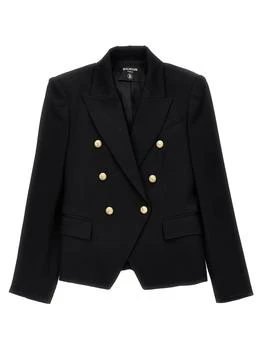 Balmain | Balmain Kids Double-Breasted Blazer,商家Baltini,价格¥4175