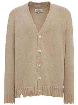 推荐Shetland Cotton Blend Knit Cardigan商品