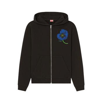 美国kenzo卫衣, Kenzo | Poppy Zip-Up Sweatshirt商品图片 