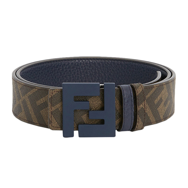 芬迪腰带, Fendi | FENDI 拼色男士腰带 7C0432-AH8Y-F1FMW商品图片 满$100享9.5折, 满折