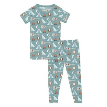 KICKEE | Kickee - Baby Girl's Short Sleeve Pajama Set,商家ELITE FINDS,价格¥281