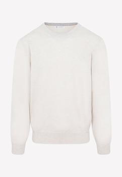 推荐Crewneck Knitted Sweater in Cashmere商品