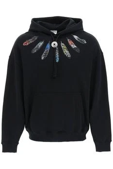 Marcelo Burlon | Collar Feathers Hoodie 4.7折