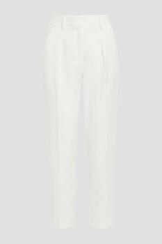 IRIS & INK, IRIS & INK | Amelie organic cotton-blend tapered pants商品图片 