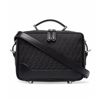 加拿大芬迪男包, Fendi | Fendi 男士黑色FF印花公文包 7VA541-AG0N-F0NPN商品图片 满$100享9.5折, 满折