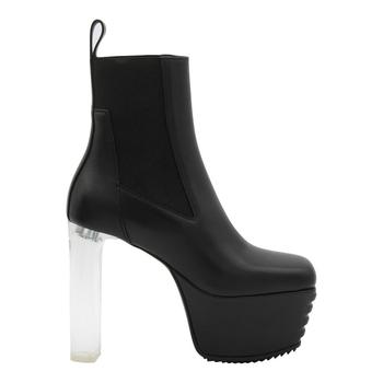 Rick Owens | Rick Owens Square-Toe Platform Boots商品图片,8折起, 独家减免邮费