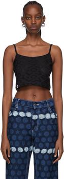 Charles Jeffrey Loverboy真假, Charles Jeffrey Loverboy | Black Nylon Tank Top商品图片 3折