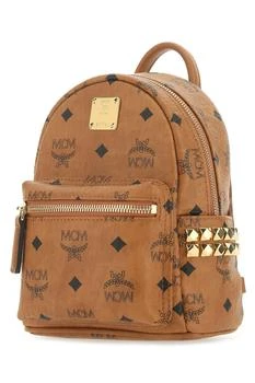 MCM | Printed canvas Stark Bebe Boo backpack,商家G&B Negozionline,价格¥7237