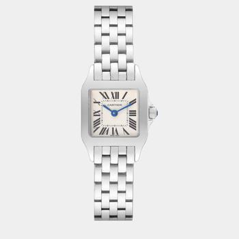 Cartier | Cartier Santos Demoiselle Silver Dial Steel Ladies Watch W25064Z5商品图片,