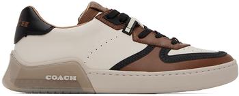 Beige & Brown Citysole Court Sneakers product img